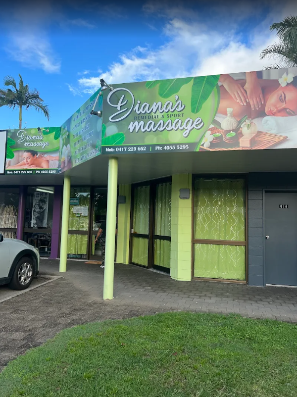 Diana's Massage storefront exterior